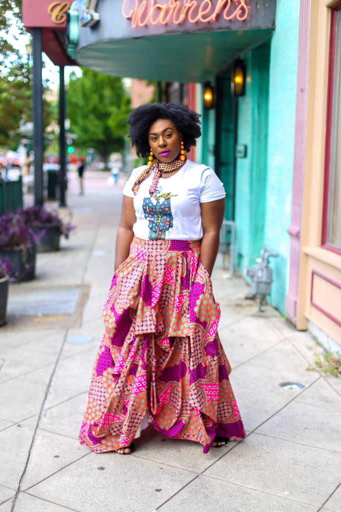 End of Summer Lookbook Outfit #2: African Chic - Her Guiltless Garb